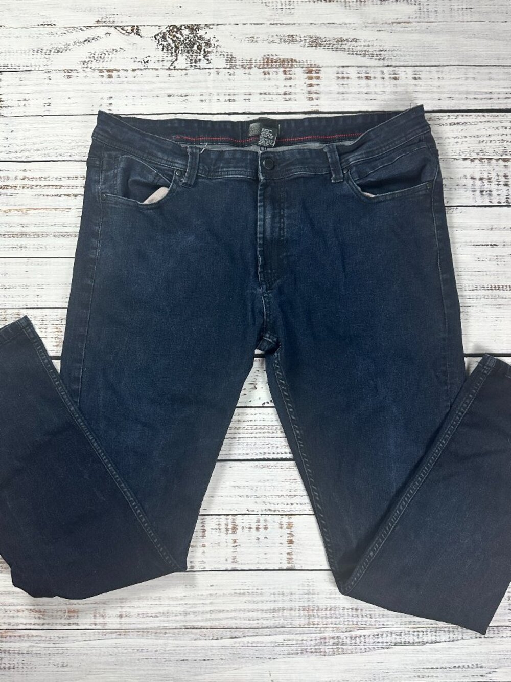 Steve's Jeans Men's Dark Wash Denim Jeans Size 38x32
